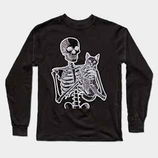 Dead But Love Cats Long Sleeve T-Shirt